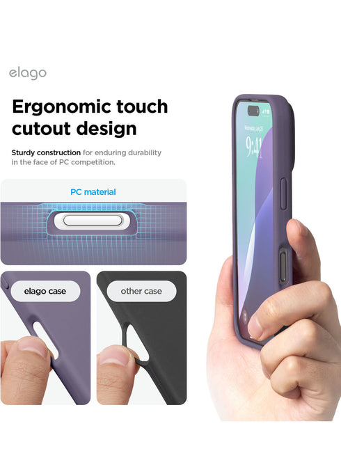 elago iPhone 16 Pro MAX Case Liquid Silicone